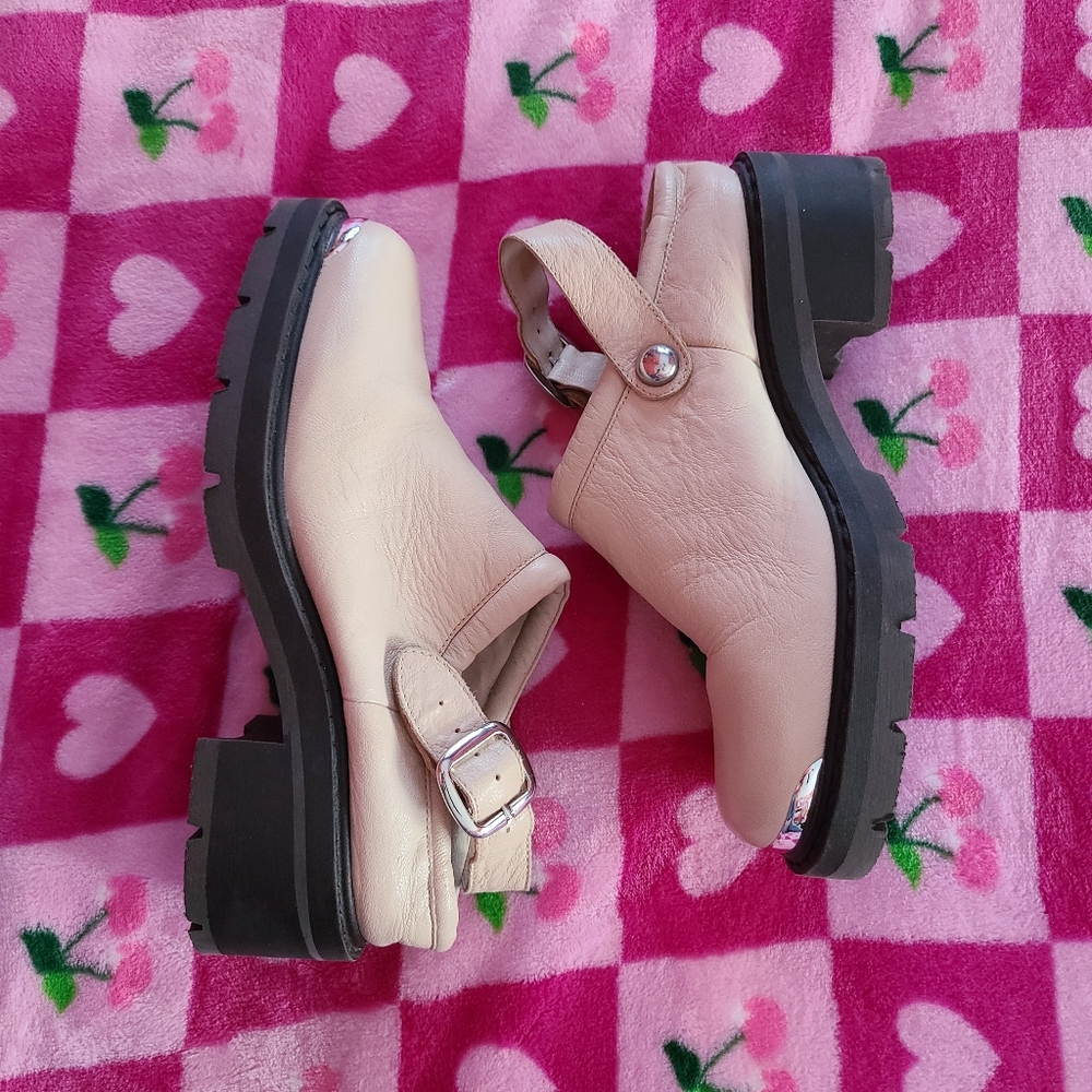 Free People Kingston Slingback Mules